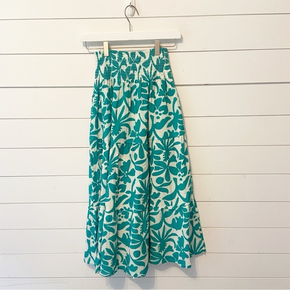 Marine Layer | Corrine Double Cloth 100% Cotton Maxi Skirt Size XS - Picture 3 of 9